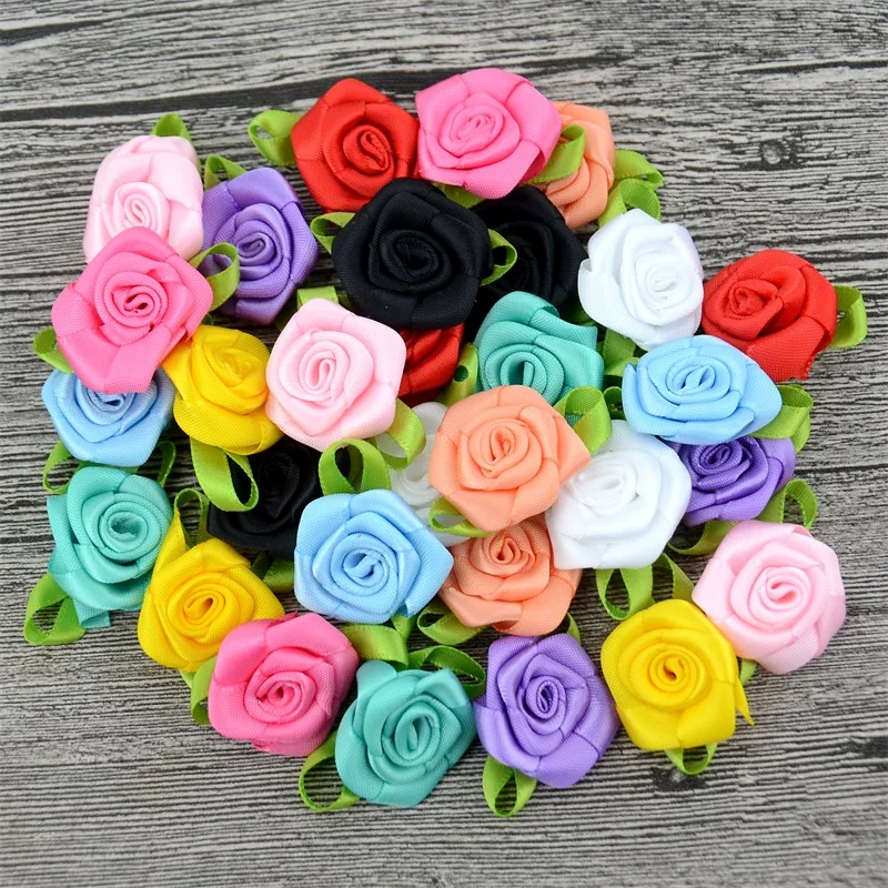 200PCS Mini Ribbon Artificial Silk Rose Knot DIY Craft Stitching Accessories Christmas Wedding Decoration Fake Rose Flower Head
200PCS Mini Ribbon Artificial Silk Rose Knot DIY Craft Stitching Accessories Christmas Wedding Decoration Fake Rose Flower Head