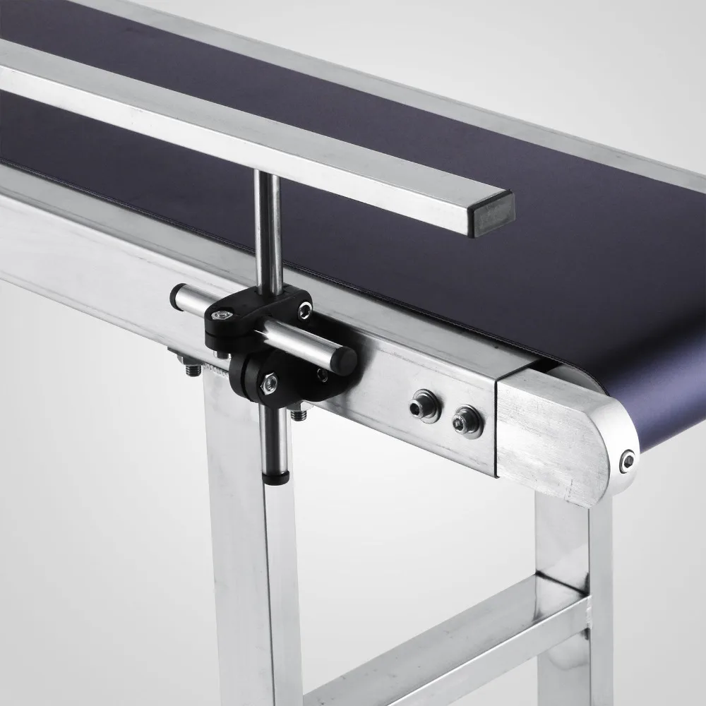 59\" x 7.8\" Belt Conveyor Single Guardrail Automatic Speed 0-82 ft/min Belt Conveyor
59\" x 7.8\" Belt Conveyor Single Guardrail Automatic Speed 0-82 ft/min Belt Conveyor