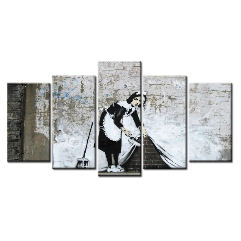 Wholesale 5 Pcs Hot Sell Graffiti poster series Wall Art Picture Modern Home Decoration Living Room Canvas Print Painting
Wholesale 5 Pcs Hot Sell Graffiti poster series Wall Art Picture Modern Home Decoration Living Room Canvas Print Painting
