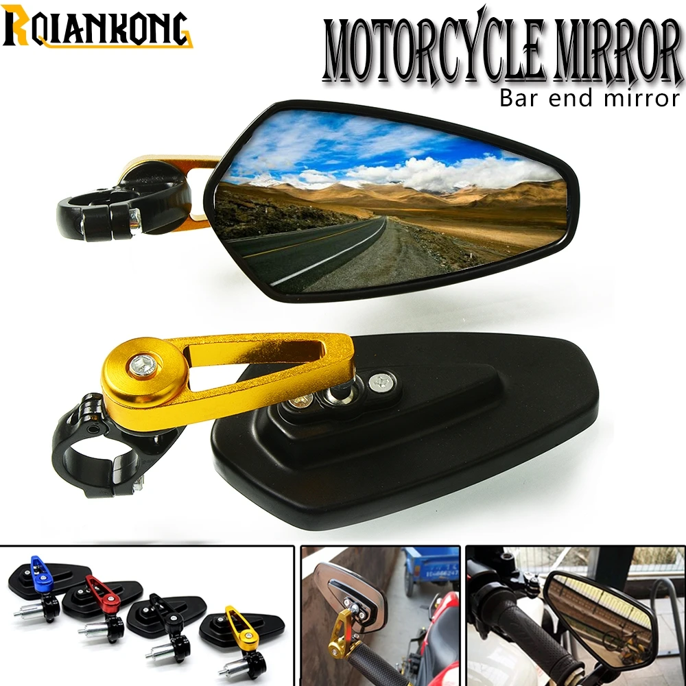 Motorcycle motorcross Rearview Side mirror bar end mirrorFor Yamaha YZF R1 R6 xmax 300 MT-03 MT-09 mt 125 FZ6 FZ8 FZ1 XJR 1300
Motorcycle motorcross Rearview Side mirror bar end mirrorFor Yamaha YZF R1 R6 xmax 300 MT-03 MT-09 mt 125 FZ6 FZ8 FZ1 XJR 1300