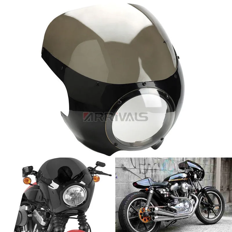 Фара головного света Cafe Racer 5 3/4 дюйма, лобовое стекло для Harley Sportster XL 883 1200 72 Dyna
Фара головного света Cafe Racer 5 3/4 дюйма, лобовое стекло для Harley Sportster XL 883 1200 72 Dyna
