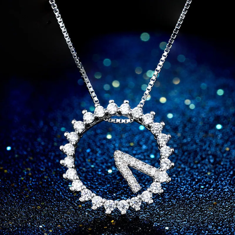 Hot Sale Promotion 2016 New Shiny Zircon Crystal Circle 925 Sterling Silver Women's Pendant Necklaces Jewelry Gift
Hot Sale Promotion 2016 New Shiny Zircon Crystal Circle 925 Sterling Silver Women's Pendant Necklaces Jewelry Gift