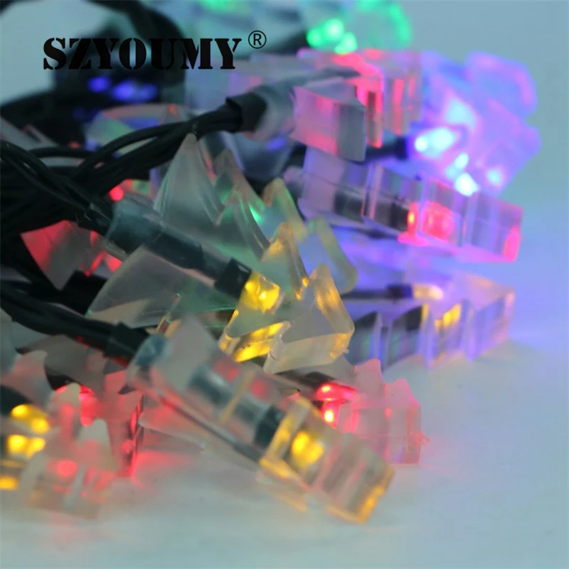 SZYOUMY New Arrival LED Lights String Outdoor Lights Solar String 20 LEDS Christmas Tree Shaped 4 colors 5PCS
SZYOUMY New Arrival LED Lights String Outdoor Lights Solar String 20 LEDS Christmas Tree Shaped 4 colors 5PCS