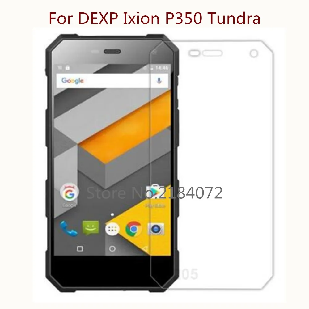 Фото Защитное стекло 9H 2.5D для DEXP Ixion P350 Tundra закаленное смартфона Защитная пленка