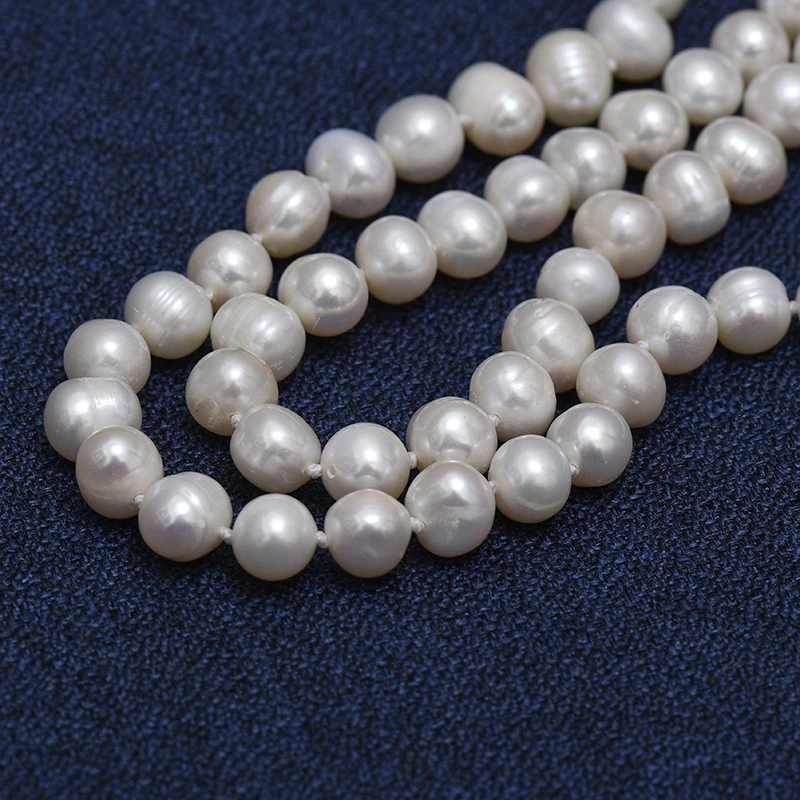 

Wholesale 6-7mm Generous and Natural fresh water white pearl with exquisite necklace 16inch noble disposition Customized