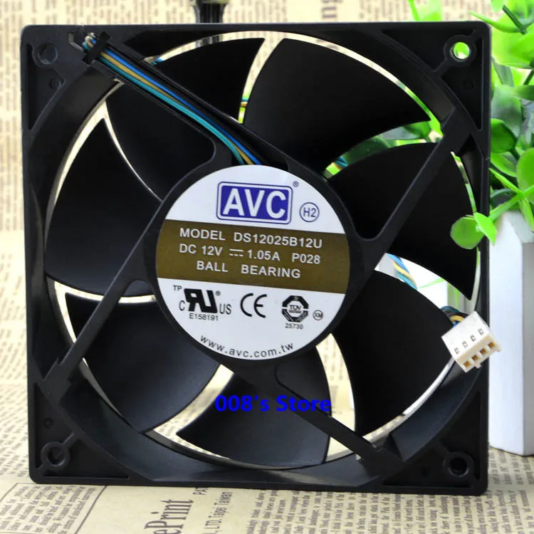 CPU Cooler Fan For DS12025B12U 12025 12V 1.05A P035/P028/P061 120*120*25mm PWM Large Air Volume Case 1000~3400RPM Radiator
CPU Cooler Fan For DS12025B12U 12025 12V 1.05A P035/P028/P061 120*120*25mm PWM Large Air Volume Case 1000~3400RPM Radiator