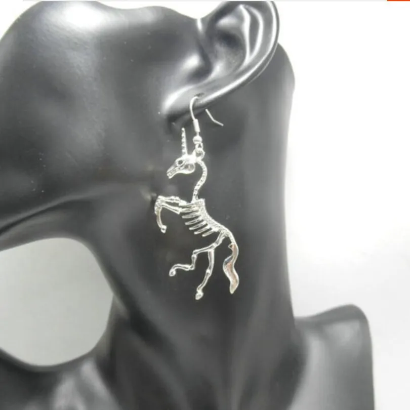 Timlee E117 Free Shipping New Unicorn Skeleton Drop Earrings Fashion Jewelry Wholesale
Timlee E117 Free Shipping New Unicorn Skeleton Drop Earrings Fashion Jewelry Wholesale