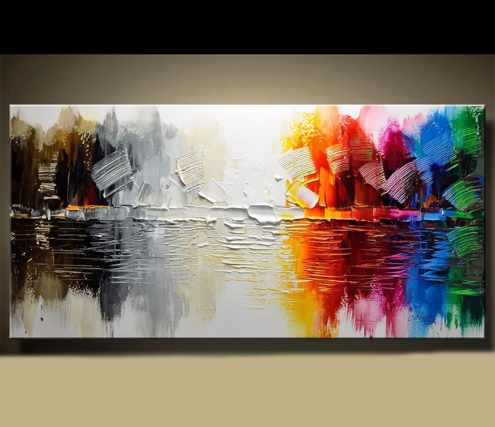 Abstract Modern Canvas Painting Contemporary Wall Art Acrylic Textured Painting
Abstract Modern Canvas Painting Contemporary Wall Art Acrylic Textured Painting