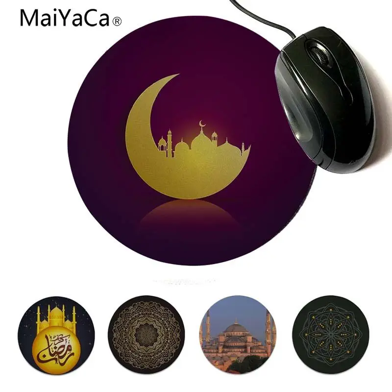 MaiYaCa 2018 New moon Mosque Gamer Speed Mice Retail Small Rubber Mousepad 200x200mm 220x220mm Round Mouse Pad
MaiYaCa 2018 New moon Mosque Gamer Speed Mice Retail Small Rubber Mousepad 200x200mm 220x220mm Round Mouse Pad
