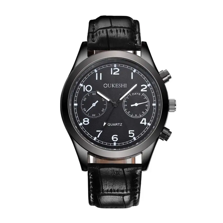 Business Mens Watches Top Brand Quartz Watch Casual Leather Sports Wristwatch erkek kol saati Male Clock Relogio Masculino #C
Business Mens Watches Top Brand Quartz Watch Casual Leather Sports Wristwatch erkek kol saati Male Clock Relogio Masculino #C