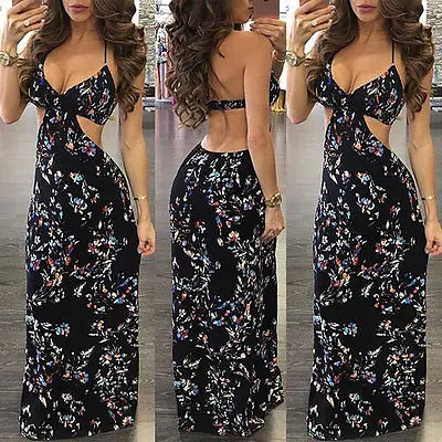 Thefound Women Summer Vintage Boho Long Maxi Party Beach Dress Floral Sundress Sleeveless Sexy V-Neck New Hot
Thefound Women Summer Vintage Boho Long Maxi Party Beach Dress Floral Sundress Sleeveless Sexy V-Neck New Hot