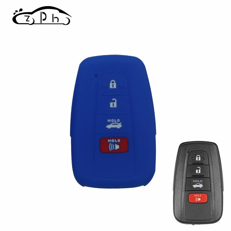 4 Button Silicone Car Remote Key Fob Shell Cover Case For Toyota Camry Hybrid Prius 2017 2018 Skin Holder Protector
4 Button Silicone Car Remote Key Fob Shell Cover Case For Toyota Camry Hybrid Prius 2017 2018 Skin Holder Protector