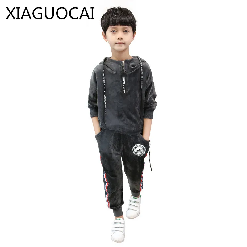 Комплекты для мальчиков XiaGuoCai весна-осень пуловер с капюшоном + длинные брюки однотонные спортивные бархатные модные детские комплекты l216 35
Комплекты для мальчиков XiaGuoCai весна-осень пуловер с капюшоном + длинные брюки однотонные спортивные бархатные модные детские комплекты l216 35