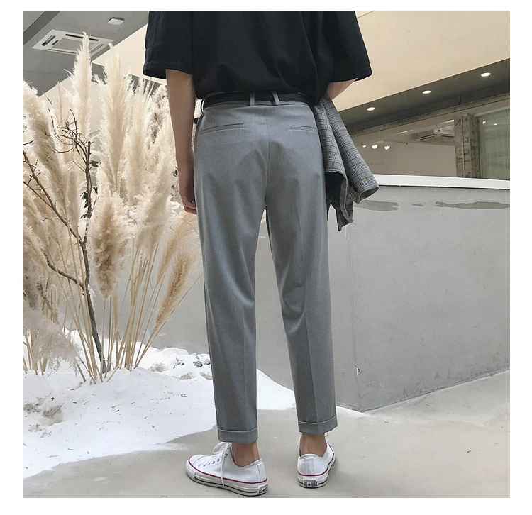 Male Solid Color Harem Pants Men Casual Pant Streetwear Fashion Hip Hop Suit Trouser
Male Solid Color Harem Pants Men Casual Pant Streetwear Fashion Hip Hop Suit Trouser