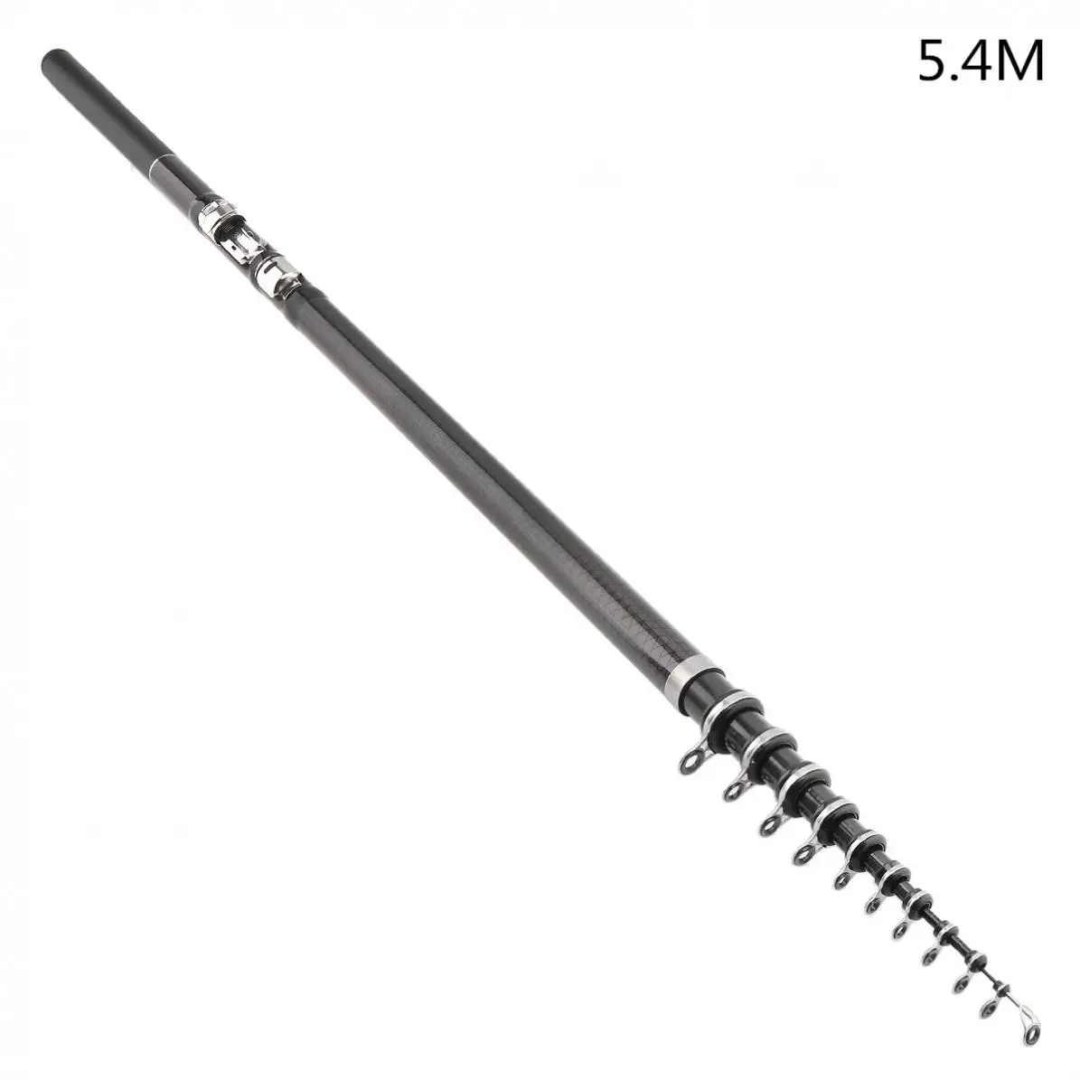 5.4m Telescopic Rock Carp Fishing Rod 10 Section Carbon Fiber Surf Spinning Pole
5.4m Telescopic Rock Carp Fishing Rod 10 Section Carbon Fiber Surf Spinning Pole