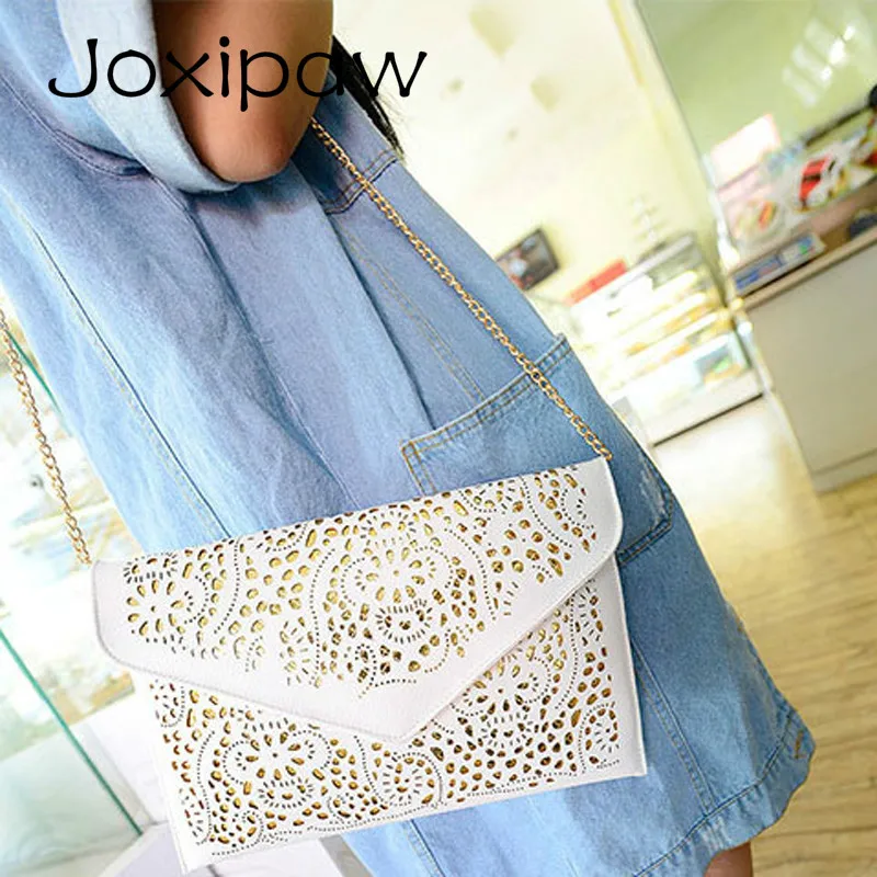 New 2018 Fashion Hollow Out Envelope Bag Small Women Leather Crossbody bag For girl Shoulder bag Messenger bag Clutch Handbag
New 2018 Fashion Hollow Out Envelope Bag Small Women Leather Crossbody bag For girl Shoulder bag Messenger bag Clutch Handbag