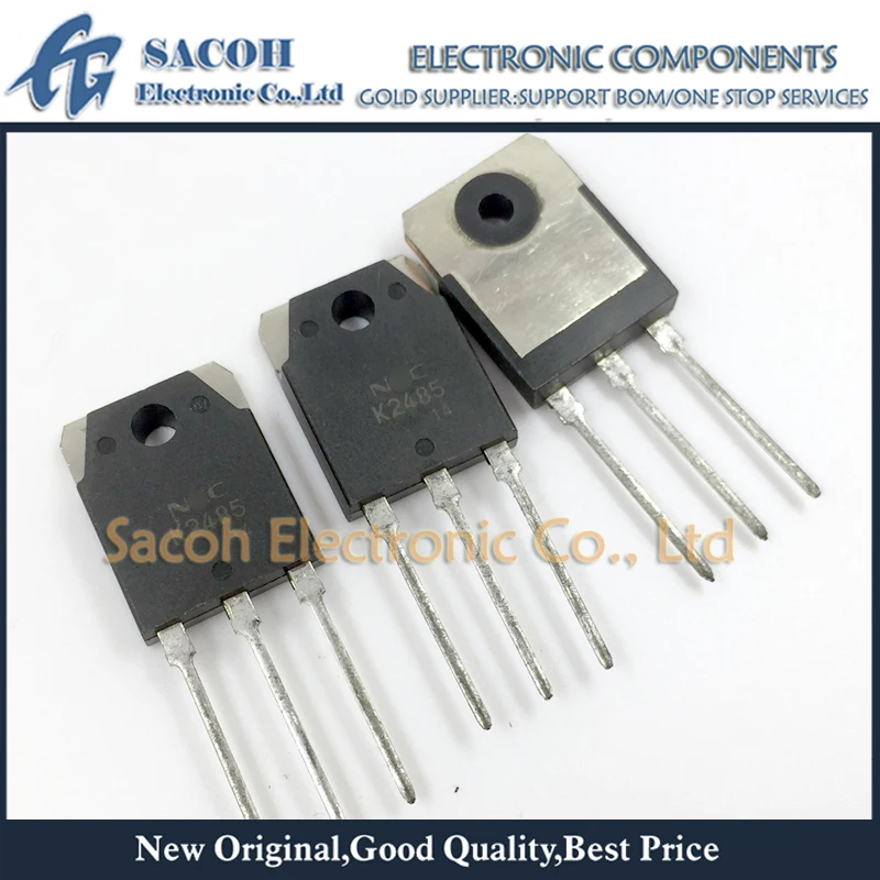 Новый оригинальный 10 шт./лот 2SK2485 K2485 или 2SK2482 K2482 TO-3P 6A 900V N-Channel MOSFET
Новый оригинальный 10 шт./лот 2SK2485 K2485 или 2SK2482 K2482 TO-3P 6A 900V N-Channel MOSFET