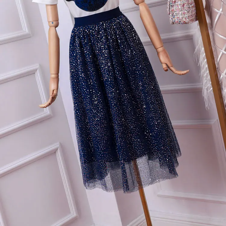 2020 Summer Fashion Women Sequined T-Shirt + Beautiful Mesh Skirt Two Piece Set Female Party Suits A885
2020 Summer Fashion Women Sequined T-Shirt + Beautiful Mesh Skirt Two Piece Set Female Party Suits A885