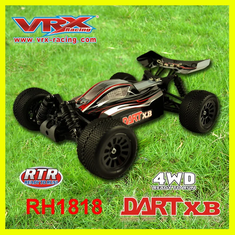 VRX Racing RH1818 DART XB 1/18 Brushed 4WD Electric Rc Car Not Included Battery & Charger Mini Car Toys With Remote Control
VRX Racing RH1818 DART XB 1/18 Brushed 4WD Electric Rc Car Not Included Battery & Charger Mini Car Toys With Remote Control