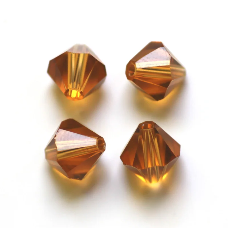 100PCS 6mm Austrian Bicone Crystal Beads for Jewelry Making Diy Accessories Multicolor Faceted Glass Spacer Beads Wholesale
100PCS 6mm Austrian Bicone Crystal Beads for Jewelry Making Diy Accessories Multicolor Faceted Glass Spacer Beads Wholesale