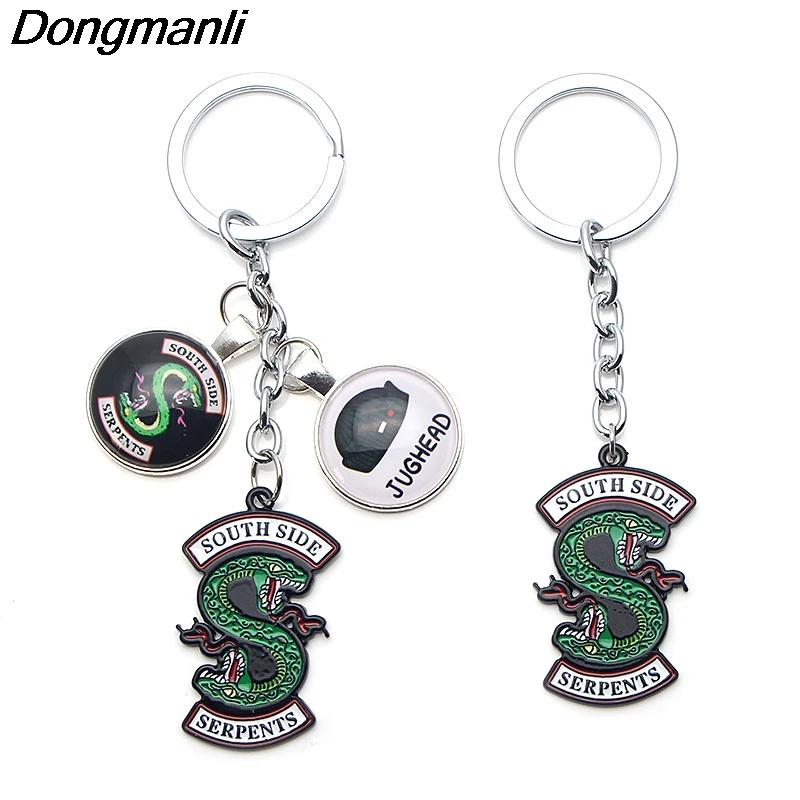 DMLSKY Alloy Southside Serpents Key Chains Ring Gift For Women Girl Bag Charm Keychain cool Keyring Jewelry M2355
DMLSKY Alloy Southside Serpents Key Chains Ring Gift For Women Girl Bag Charm Keychain cool Keyring Jewelry M2355