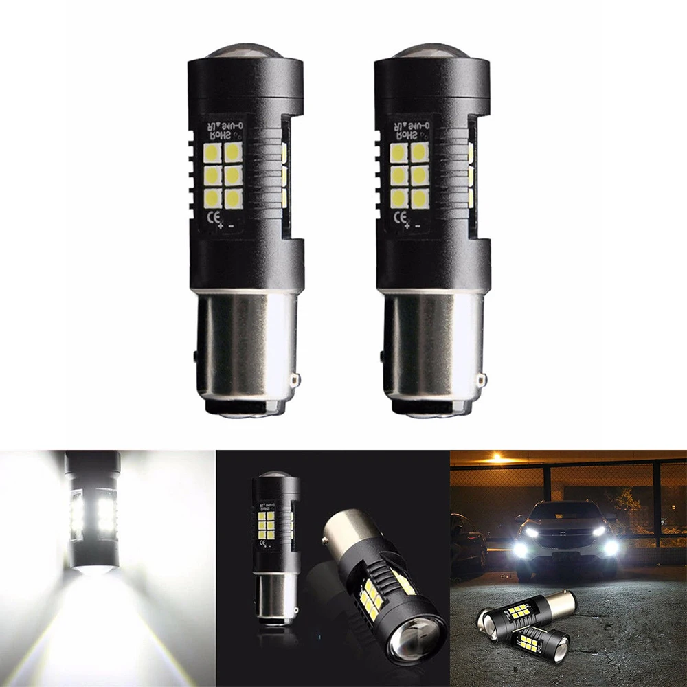 2pcs 1200Lm 1157 BAY15D Led P21/5W LED Bulbs Turn Signal 21SMD 3030 Car Lights Stop Tail Lamp Red Amber White Motorcycle Signal
2pcs 1200Lm 1157 BAY15D Led P21/5W LED Bulbs Turn Signal 21SMD 3030 Car Lights Stop Tail Lamp Red Amber White Motorcycle Signal