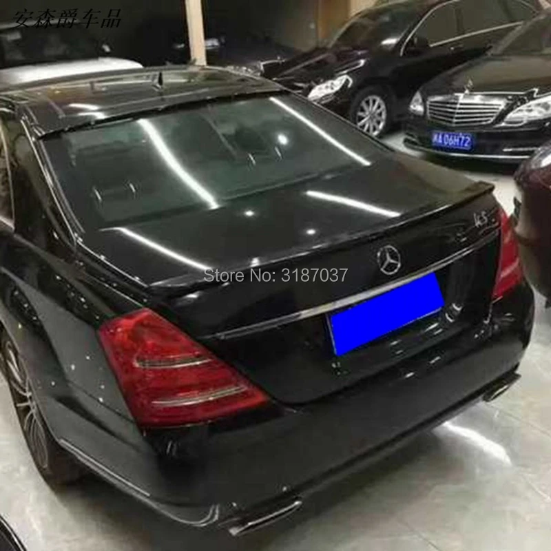 For benz S class w221 spoiler 2006-2015 S65 ABS Plastic Unpainted Color Rear Roof Spoiler Wing Trunk Lip Boot Cover Car Styling
For benz S class w221 spoiler 2006-2015 S65 ABS Plastic Unpainted Color Rear Roof Spoiler Wing Trunk Lip Boot Cover Car Styling