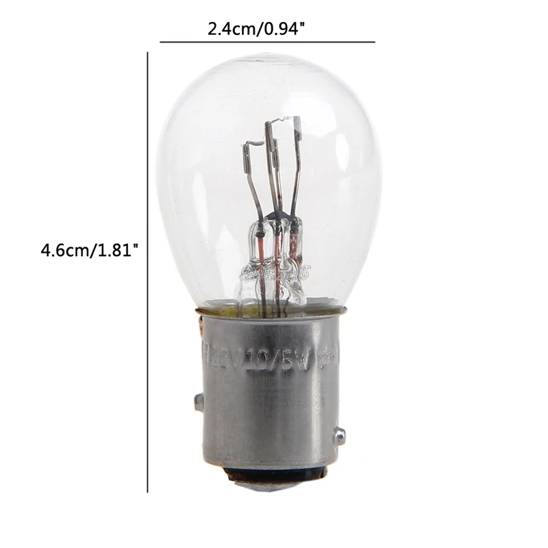 DC 12V 1157 10W Light Bulb Auto Car Brake Stop Signal Turn Reverse Tail Lamp S25 DropShip Dropshipping
DC 12V 1157 10W Light Bulb Auto Car Brake Stop Signal Turn Reverse Tail Lamp S25 DropShip Dropshipping