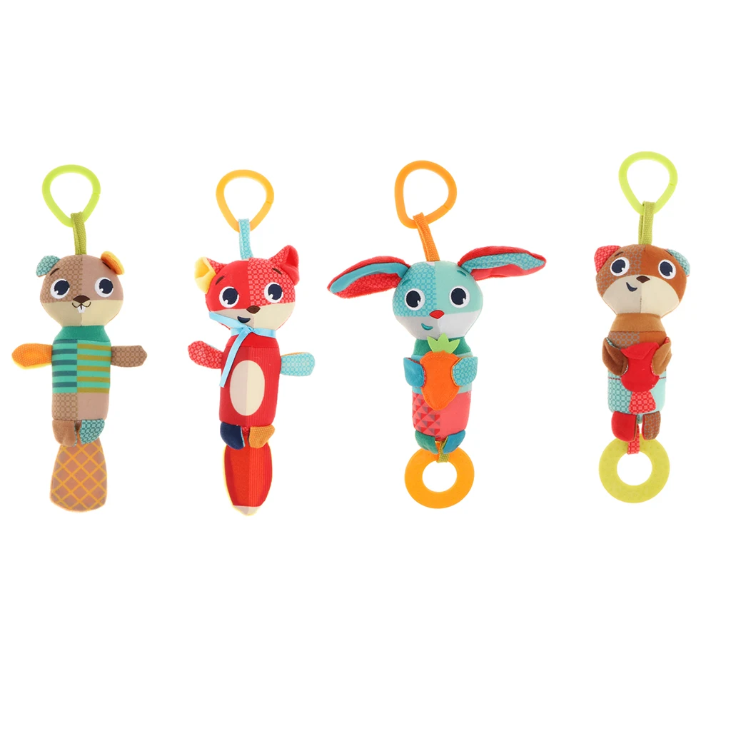 Cute Animal Wind Chime, Babies Plush Animal Rattle Bell, Hanging Toys for Car Cradle Stroller
Cute Animal Wind Chime, Babies Plush Animal Rattle Bell, Hanging Toys for Car Cradle Stroller