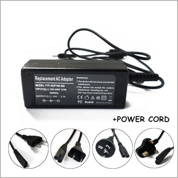 Laptop Power Supply 19V 2.1A 40W Notebook AC Adapter Carregador Portatil For Samsung AD-4019 ADP-40MH AB AD-4019P PA-1400-14
Laptop Power Supply 19V 2.1A 40W Notebook AC Adapter Carregador Portatil For Samsung AD-4019 ADP-40MH AB AD-4019P PA-1400-14