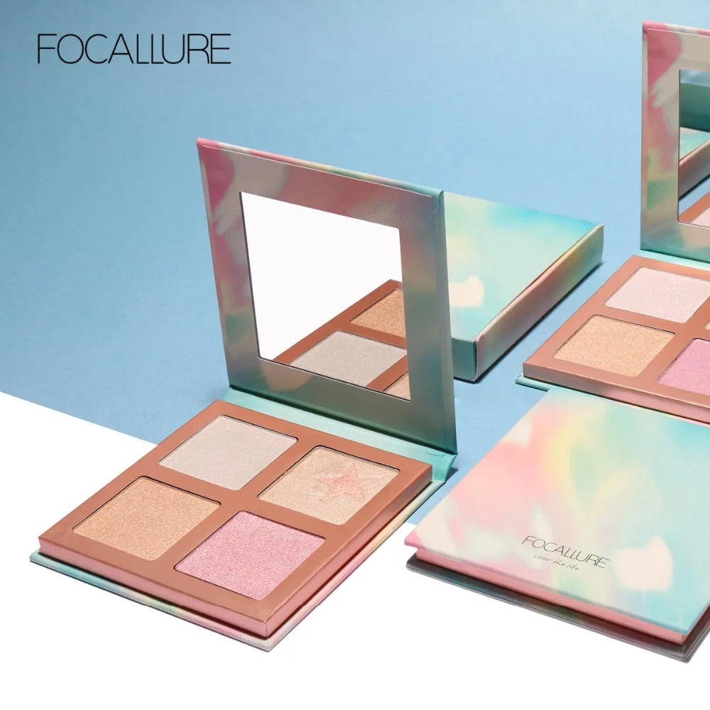 FOCALLURE Glitter Powder Highlighter suit for all kind of skin Makeup Natural Illuminator Palette Professional Cosmetics
FOCALLURE Glitter Powder Highlighter suit for all kind of skin Makeup Natural Illuminator Palette Professional Cosmetics
