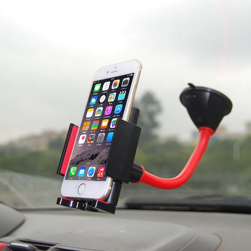 High Quality Car Phone Holder 360 Degrees Universal Smartphone Mount Adjustable Mounting Suction Cup |