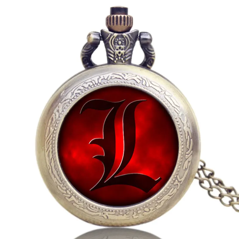 Antique Small Size Anime Death Note Quartz Retro Pocket Watch Necklace Pendant Gifts for Men Women Gifts erkek kol saati
Antique Small Size Anime Death Note Quartz Retro Pocket Watch Necklace Pendant Gifts for Men Women Gifts erkek kol saati