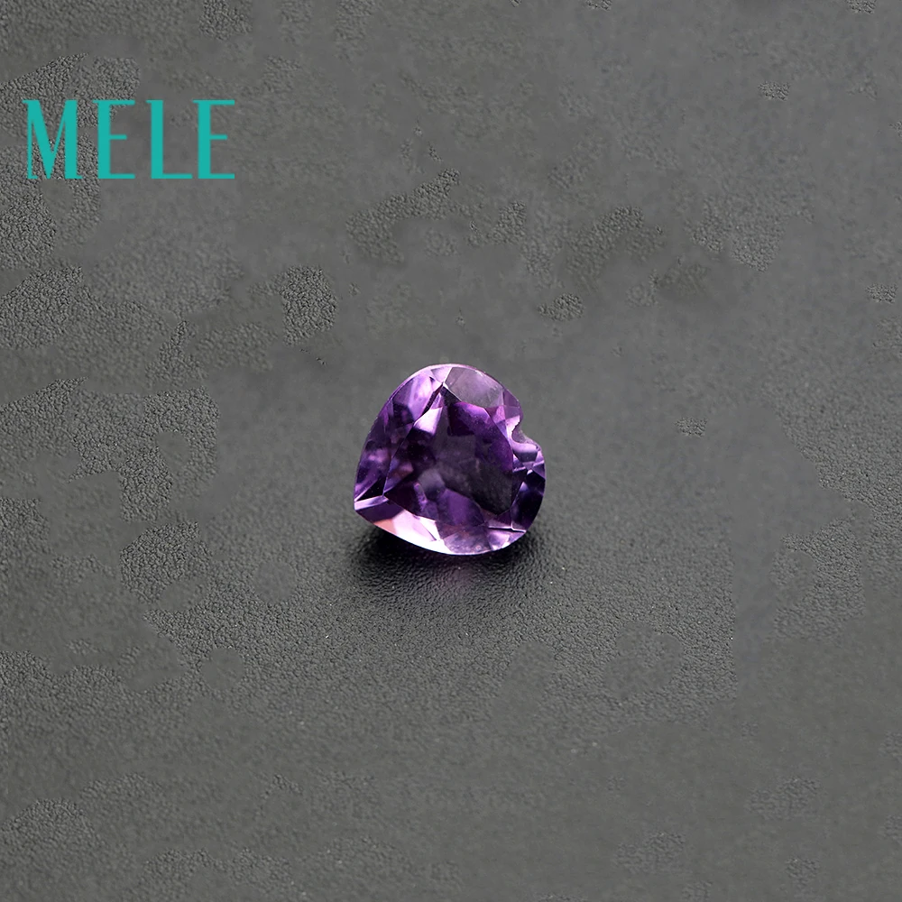 Brazil natural amethyst for jewelry making,heart cut 8X8mm 1.57ct loose stone,high quality DIY gemstone
Brazil natural amethyst for jewelry making,heart cut 8X8mm 1.57ct loose stone,high quality DIY gemstone