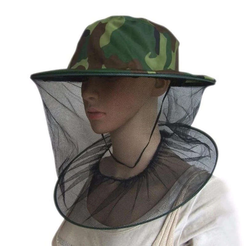 Beekeeping Hat Outdoor Camouflage Shawl Hat Wild Anti-mosquito Bee Cap Wide-side Insect-proof Mask Bucket Cap Beekeeper
Beekeeping Hat Outdoor Camouflage Shawl Hat Wild Anti-mosquito Bee Cap Wide-side Insect-proof Mask Bucket Cap Beekeeper