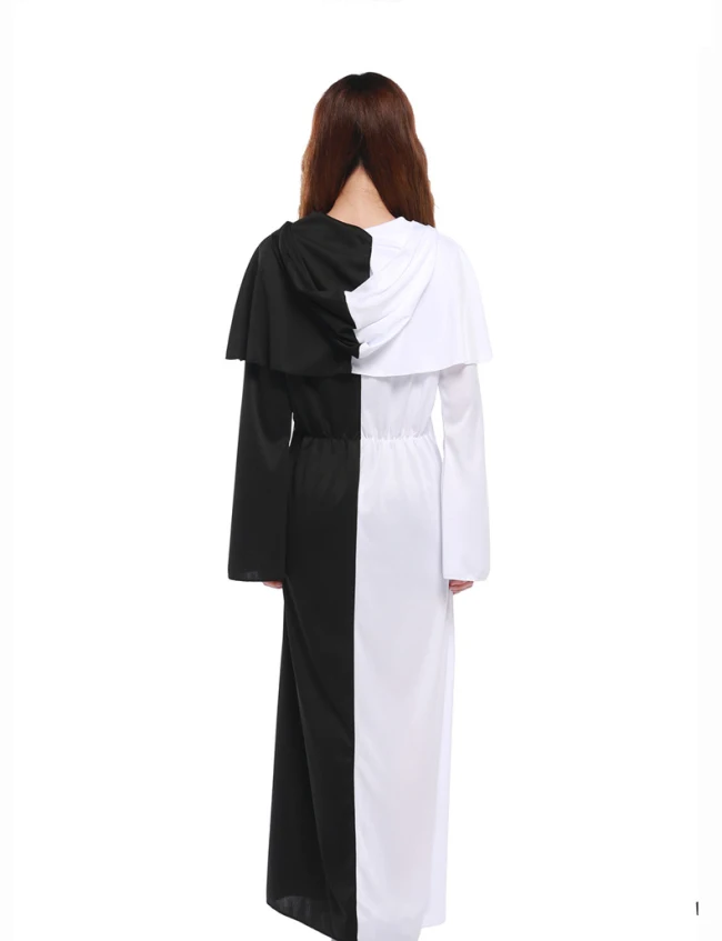 Halloween Costumes for Men Women Adult Horror Black White Zombie Ghost Specter Costume Cosplay Robe Clothing 
Halloween Costumes for Men Women Adult Horror Black White Zombie Ghost Specter Costume Cosplay Robe Clothing