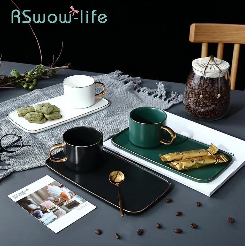 3Pcs Ceramic Cups Tray Set Creative Coffee Cup Dish Gift box Cups Food Tray Tea Cup Set Drinkware For Kitchen Supplies
3Pcs Ceramic Cups Tray Set Creative Coffee Cup Dish Gift box Cups Food Tray Tea Cup Set Drinkware For Kitchen Supplies