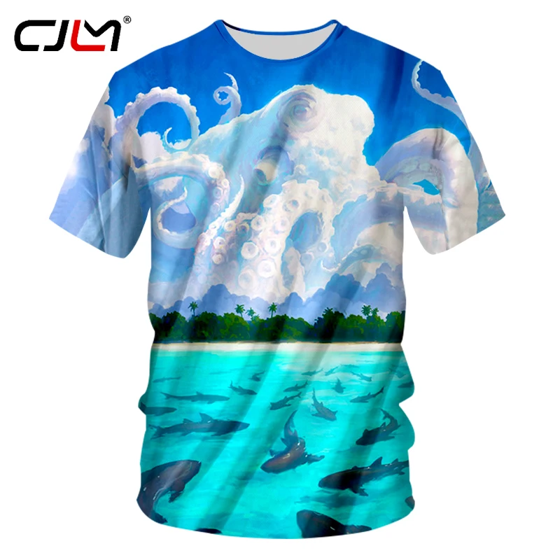 CJLM Funny 3D Tshirt Men Brand Clothes Novelty Print Fishes Clouds T-shirts Summer Tops Short Sleeve 7XL Tee Unisex Shirt Hombre
CJLM Funny 3D Tshirt Men Brand Clothes Novelty Print Fishes Clouds T-shirts Summer Tops Short Sleeve 7XL Tee Unisex Shirt Hombre