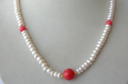 wholesale good classic 7-8mm round white freshwater cultured pearl pink coral necklace
wholesale good classic 7-8mm round white freshwater cultured pearl pink coral necklace