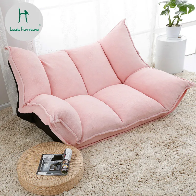 Диваны Louis Fashion Lazy Tatami одноместные двухместные складная кровать в японском стиле