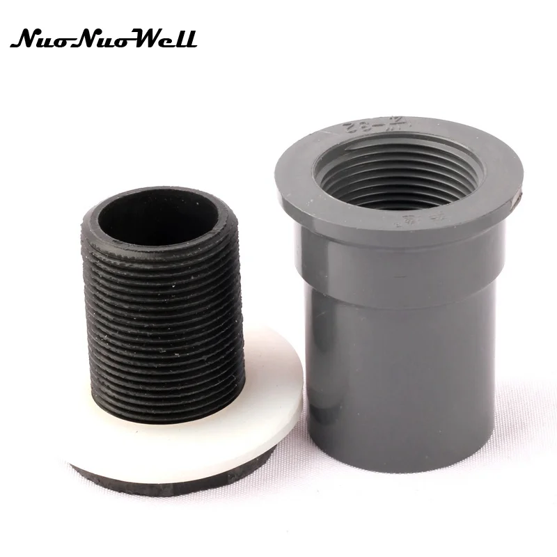 1pcs NuoNuoWell Plastic PVC 1.2" 40mm Waterproof Hose Pipe Connector for Aquarium Fish Tank Joint Water Tank Supplies Pipe Parts
1pcs NuoNuoWell Plastic PVC 1.2" 40mm Waterproof Hose Pipe Connector for Aquarium Fish Tank Joint Water Tank Supplies Pipe Parts