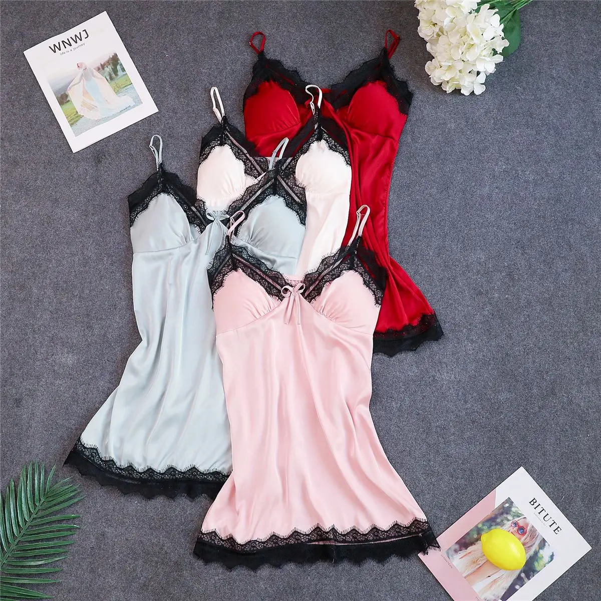 Sexy Pink Womens Silky Sleep Pajamas Strap Top Sleepwear Nightdress Home Wear Nightgown Robe Bath Gown Sleepshirts Bathrobe
Sexy Pink Womens Silky Sleep Pajamas Strap Top Sleepwear Nightdress Home Wear Nightgown Robe Bath Gown Sleepshirts Bathrobe