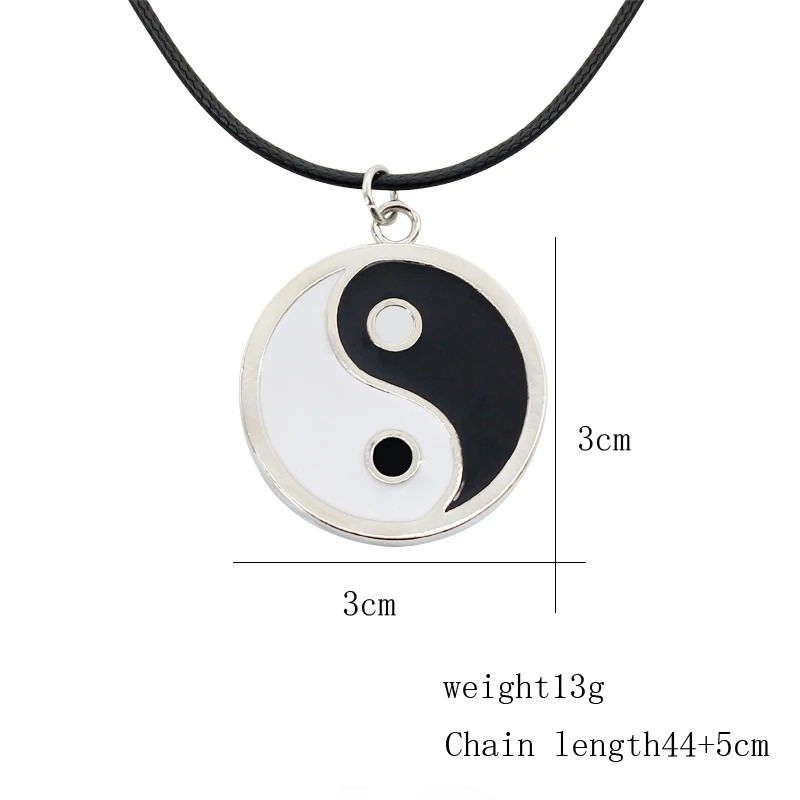 Yin Yang Tai Chi Gossip Pendant Necklaces Metal Necklace Best Friends BFF Jewelry For Men Women Gift Collares
Yin Yang Tai Chi Gossip Pendant Necklaces Metal Necklace Best Friends BFF Jewelry For Men Women Gift Collares