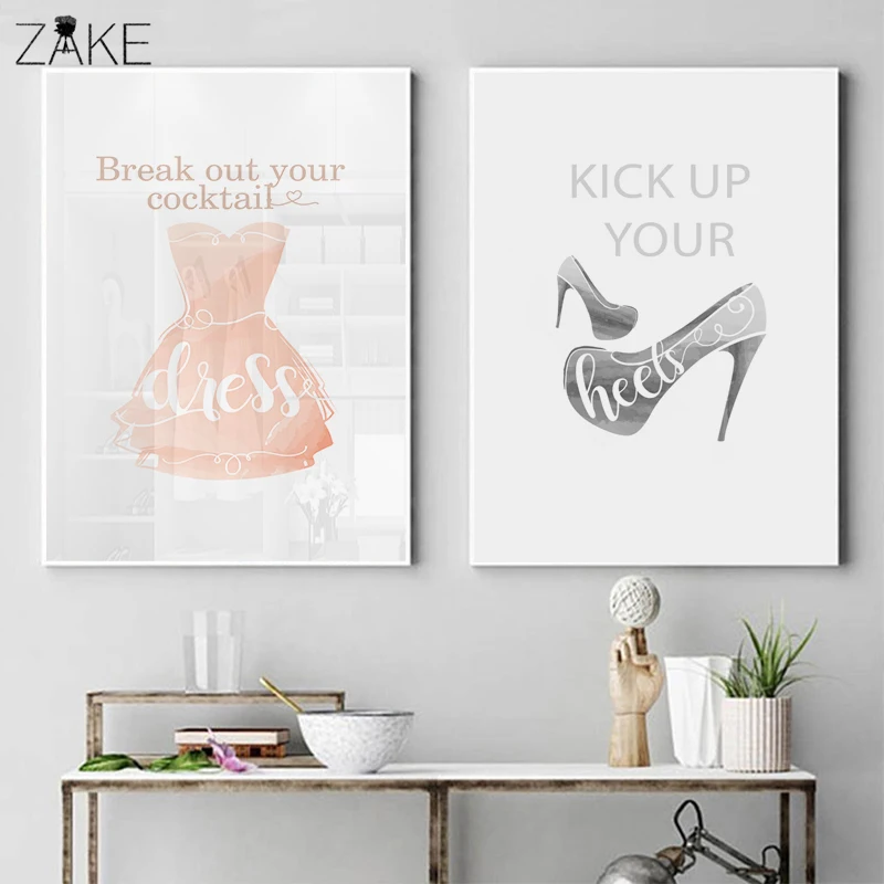 Party Dress Posters Canvas Painting Baby Girls Room Wall Art Prints Nursery Decorative Pink Picture Kids Girl Room Decoration
Party Dress Posters Canvas Painting Baby Girls Room Wall Art Prints Nursery Decorative Pink Picture Kids Girl Room Decoration