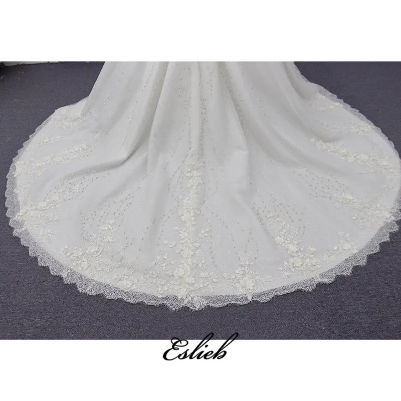 New Romantic V-neck Elegant Princess Wedding Dress 2018 Long Sleeves Appliques Celebrity Ball Gown Noiva SJ122
New Romantic V-neck Elegant Princess Wedding Dress 2018 Long Sleeves Appliques Celebrity Ball Gown Noiva SJ122