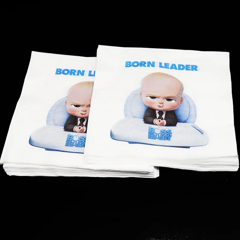 20pcs/pack Baby Boss theme disposable napkins Baby Boss party decoration Baby Boss disposable napkins paper tissues
20pcs/pack Baby Boss theme disposable napkins Baby Boss party decoration Baby Boss disposable napkins paper tissues