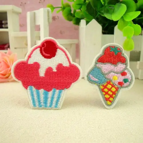 10pc/lot Cartoon patch applique child clothes patch stickers embroidery ice cream 3d embroidery patch iron on applique
10pc/lot Cartoon patch applique child clothes patch stickers embroidery ice cream 3d embroidery patch iron on applique