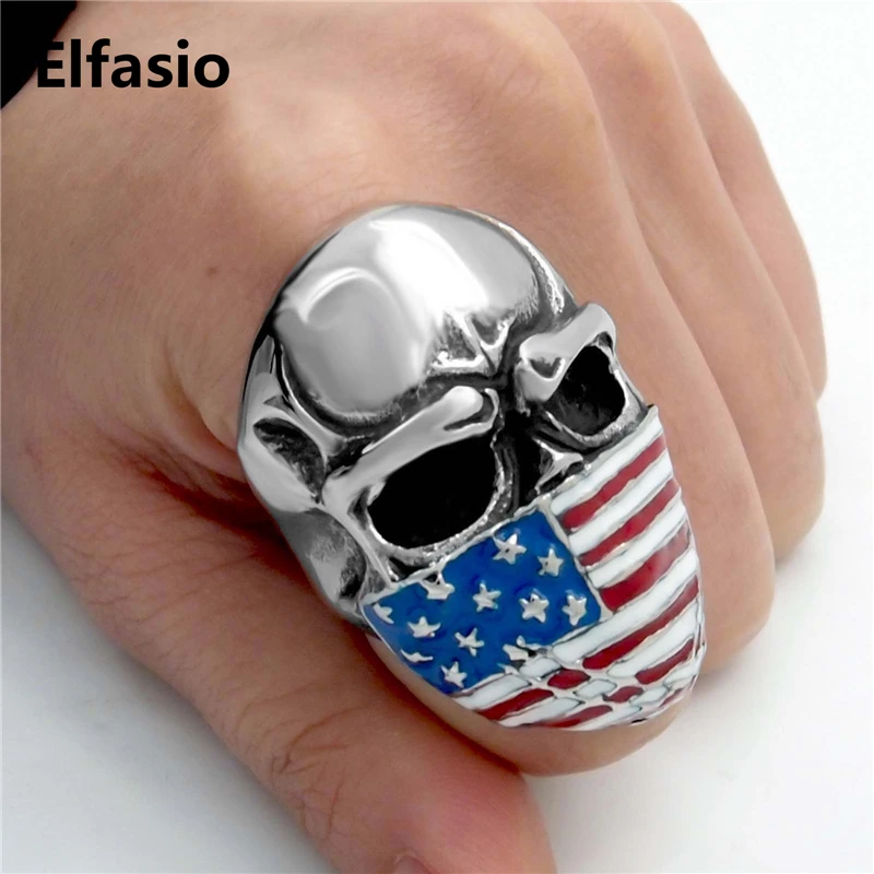 Mens Boys Silver Stainless Steel Ring Band American Flag Mask Skull Wholesale Jewelry size 8-15
Mens Boys Silver Stainless Steel Ring Band American Flag Mask Skull Wholesale Jewelry size 8-15