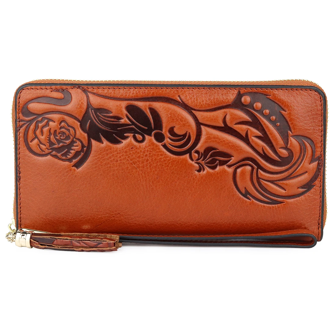 High Quality Red Women Long Wallet Genuine Leather Ladies Designer Embossing Floral Purse Fashion Female Clutch Coin Pocket
High Quality Red Women Long Wallet Genuine Leather Ladies Designer Embossing Floral Purse Fashion Female Clutch Coin Pocket