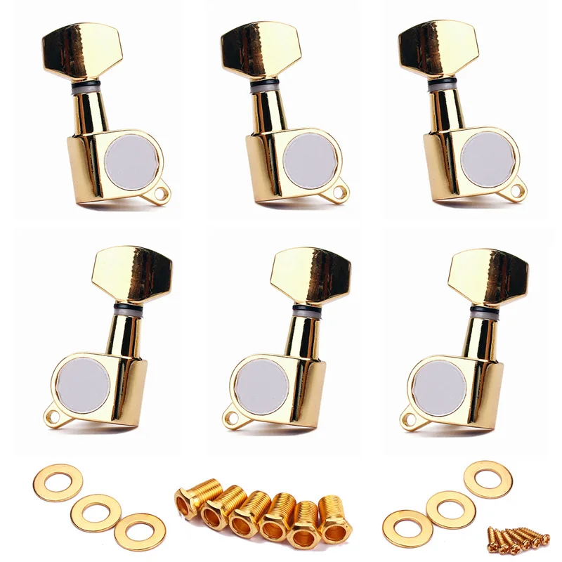 Guitar Accessories 6 Pcs set Electric Guitar Acoustic Guitar Closed Small Square Head Quasi-chord Tuning Pegs
Guitar Accessories 6 Pcs set Electric Guitar Acoustic Guitar Closed Small Square Head Quasi-chord Tuning Pegs
